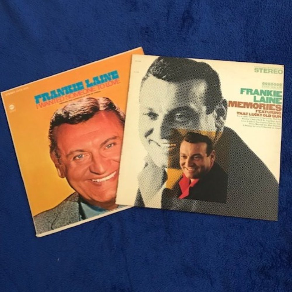 Frankie Laine Vinyl Albums Set of Two 🎵🎵